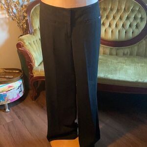 Express. Pinstripe career slacks/trousers. Wide leg. Women’s 8. NWOT
